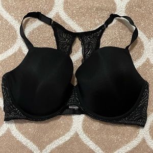 Black Lace Back Bra